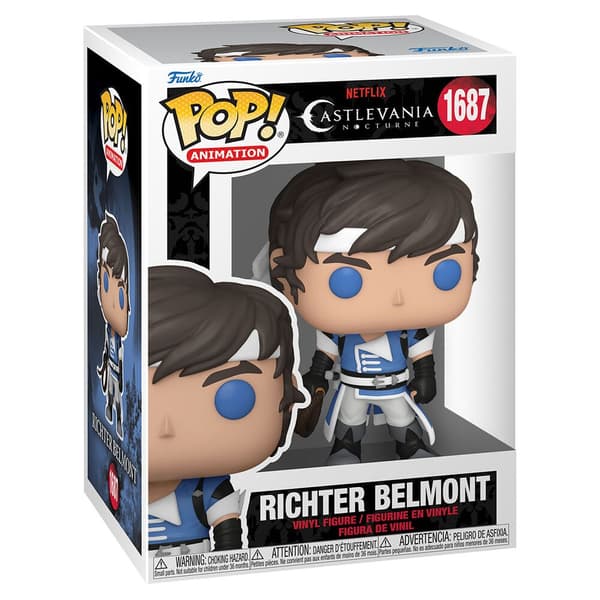 Castlevania Nocturne Richter Belmont POP figur samleobjekt