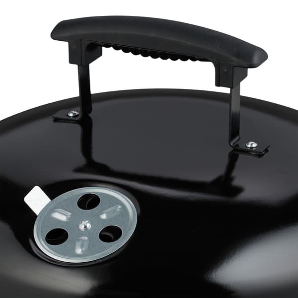 Bärbar kolgrill, 37 cm – Perfekt för camping