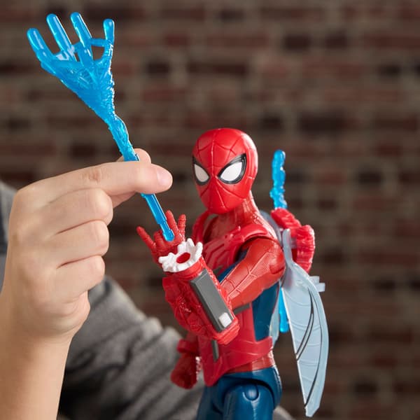 Spider-Man actionfigur med 12 tilbehør, 29,2 cm