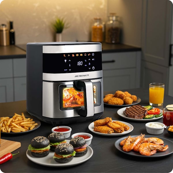 Luftfritös Berdsen BD-656 silver