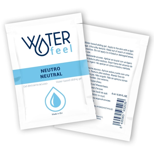 Waterfeel - Neutraali vesipohjainen liukuva geeli 6 ml