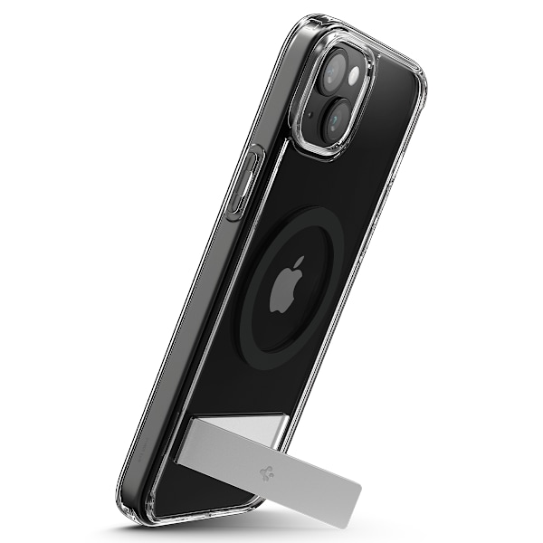Ultra Hybrid S MagSafe etui med stativ til iPhone 15 Plus, sort