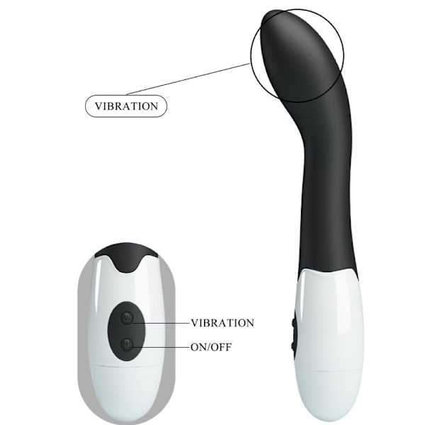 Pretty Love - Bishop G-Spot Vibrator 30 Modes Sort