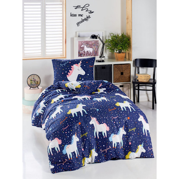 Enkelt påslakanset Magic Unicorn