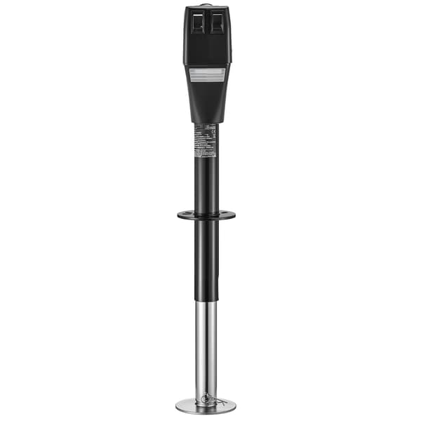 Elektrisk trailerdonkraft, 5000 lb, 12V, LED-lys