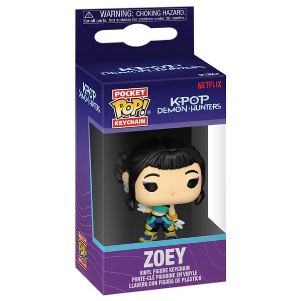 Tasku-POP-avaimenperä KPop Demon Hunters Zoey