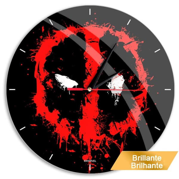 Marvel Deadpool väggklocka
