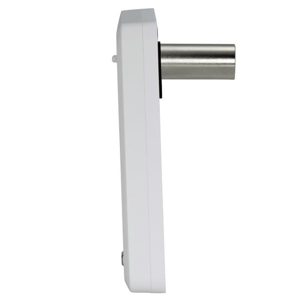 Digital dørviser med 2,4" skærm, hvid