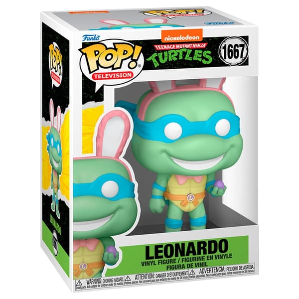 Ninja Turtles Leonardo påskäggleksak, samlarfigur