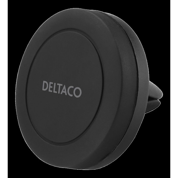 DELTACO magnetisk bilhållare för smartphones Svart