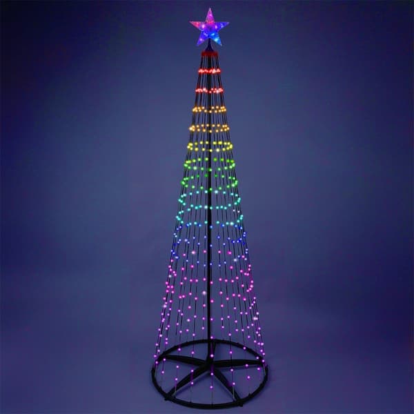 Julgran, 370 LED, 210 cm