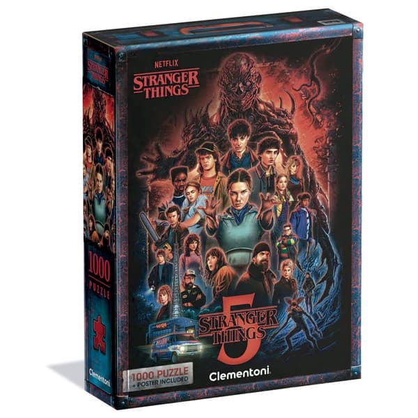 Stranger Things 5 ​​pussel 1000 bitar