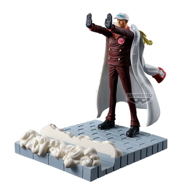 One Piece Akainu Sakazuki-figur, 12 cm samlelegetøj