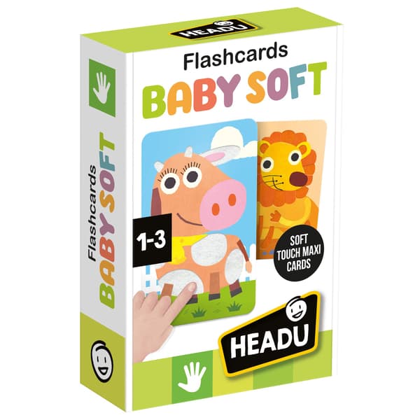 HEADU Flashcards Baby Soft