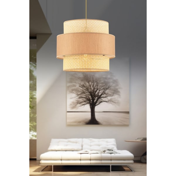 Lysekrone Cascade Hazeran - Camel, Beige
