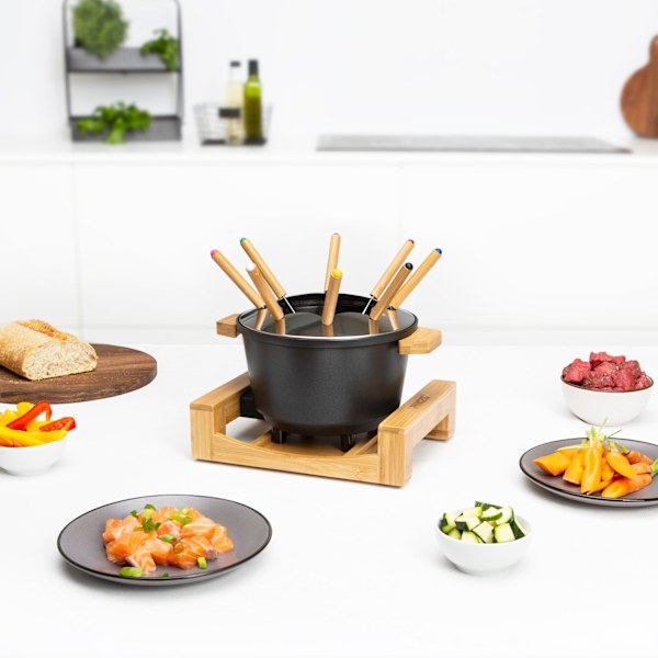 Fonduesæt Pure Bamboo 173025 1,5l 8 pinde