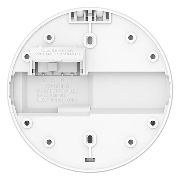 Rökdetektor 230V, 5 års batteribackup, vit