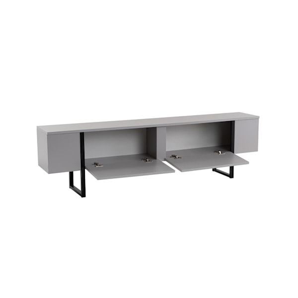 TV Stand Serenity - Grå, Svart