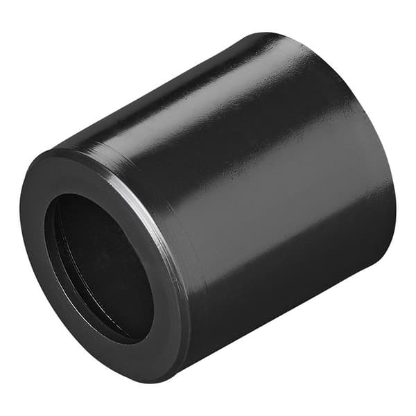 Spildevandsrørreduktion Ø28mm til Ø17mm PE Sort
