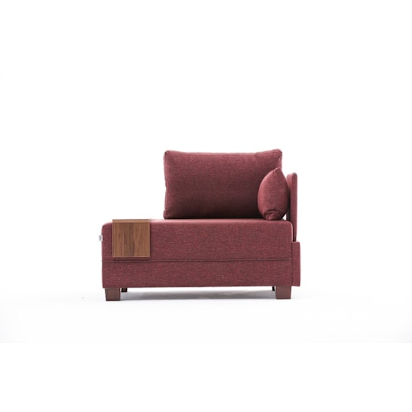 1-sædet sofa flyve højre - Claret Rød