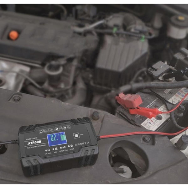 Xtrobb 22463 batteri ensretter