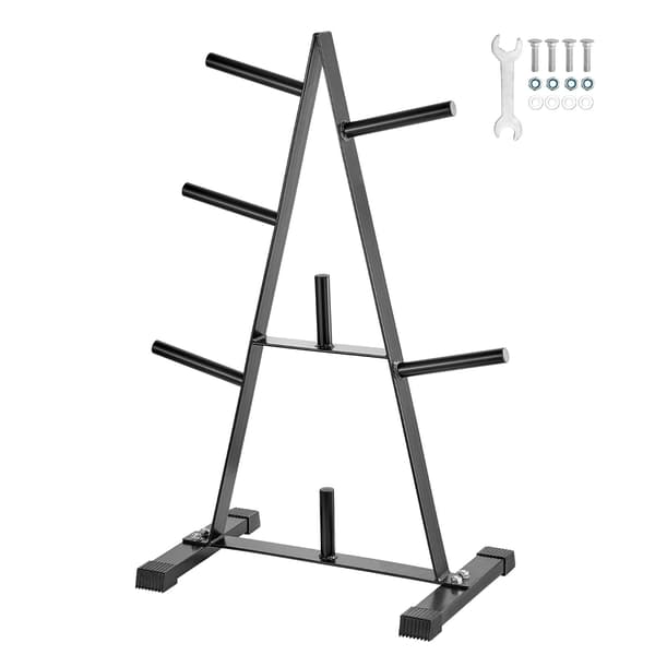 Vægtskivestativtræ – A-ramme, 2,5 cm, 225 kg