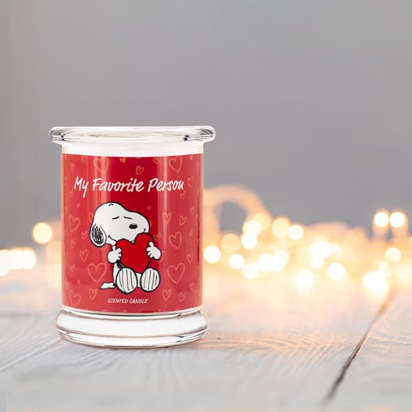Peanuts Duftlys i Glas – Beroligende Aroma
