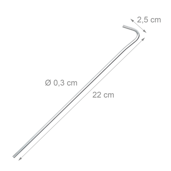 Telttakiila Terässetti 20 kpl