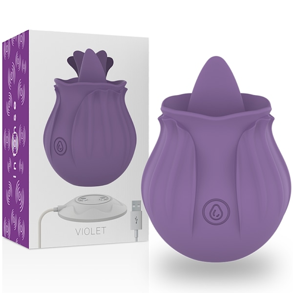Intense - Violet Cl Toris Stimulator 10 Vibrationer Lila