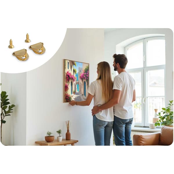 Målning efter siffror 40x50 cm Massido Stadslandskap