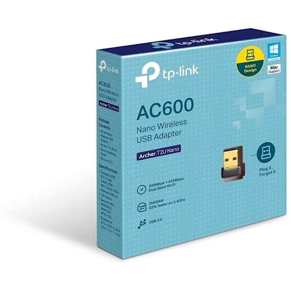 TP-LINK Archer T2U Nano Dual-band - WiFi-adapteri