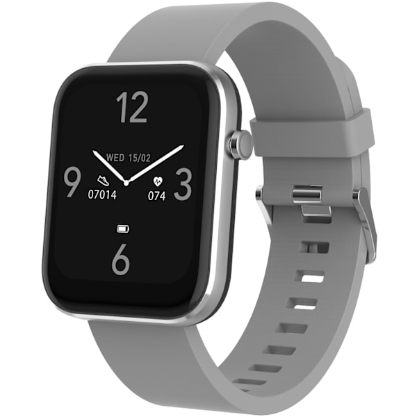 SW-182GR Bluetooth smartwatch with heart rate sensor, blood pressure and blood oxygen monitor