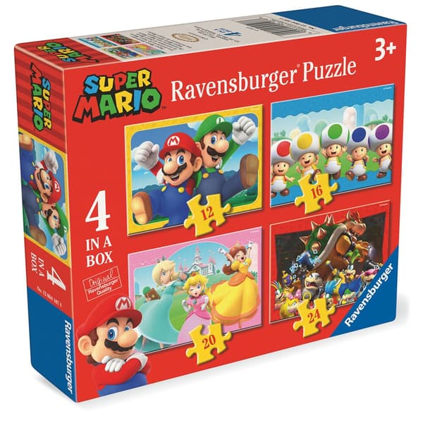 Super Mario Bros -pulmasarja - 12, 16, 20, 24 osaa