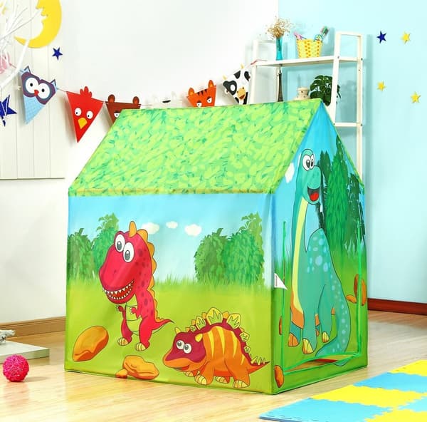 Børnehustelt, tør pool, Dino Iplay