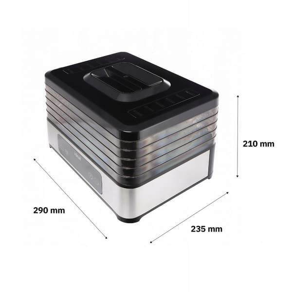 Mattorkmaskin 400W, 5 brickor, timer, temperaturkontroll