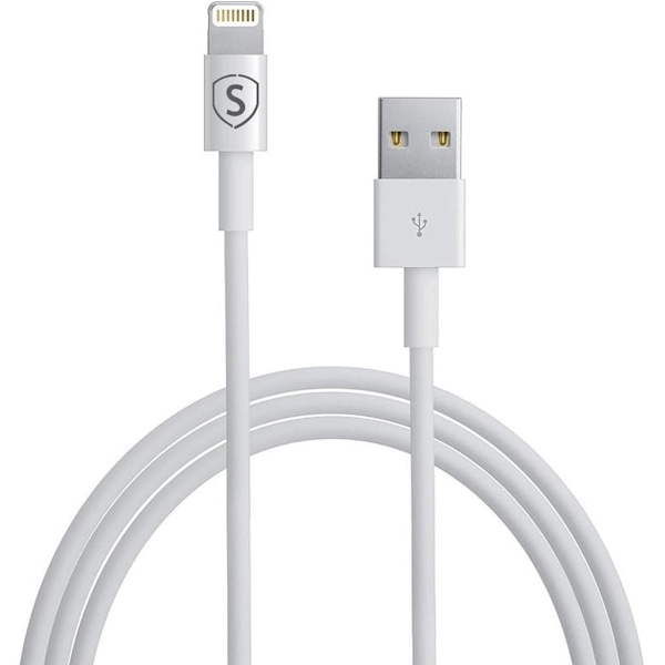 SiGN Lightning kabel til iPhone / iPad, 2.4A, 12W, MFi certificeret - 2m