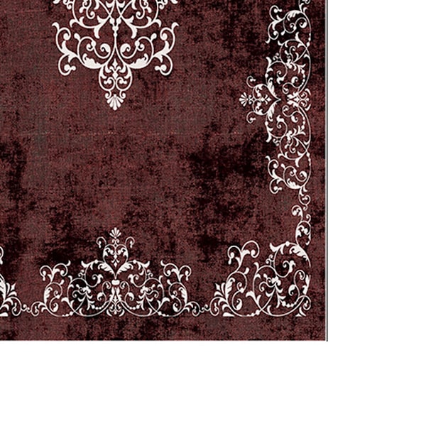 Badmatsset (2 delar) 510616 - Claret Red