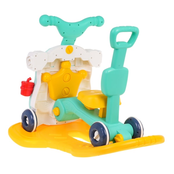 5-in-1 Ride-On Walker, Rocker, rullalauta ja pöytälelu