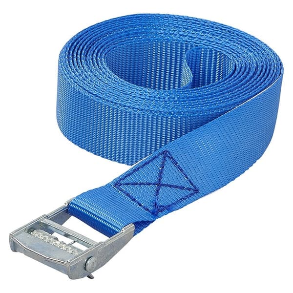Knytband blått med snäpplås 5 meter