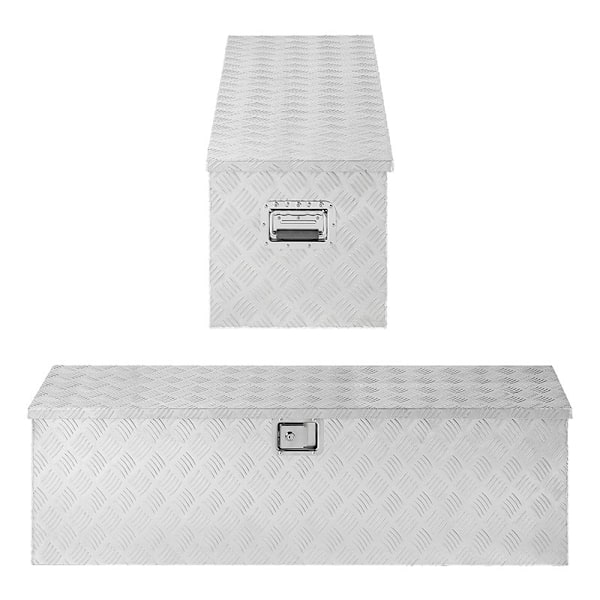 Trailerverktygslåda aluminium 1240 x 400 x H380 mm