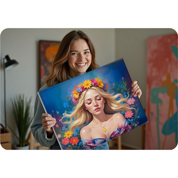 Målning efter siffror 40x50 cm Massido Porträtt av en kvinna