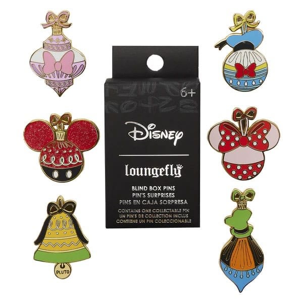 Disney by Loungefly Enamel Pins Mickey og venner Ornaments Blind