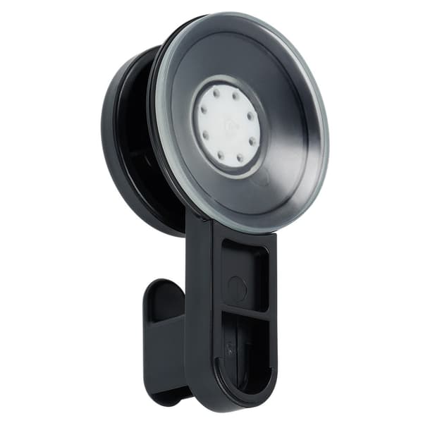 Sugkoppskrok, Svart, 5,5 cm, 2-Pack