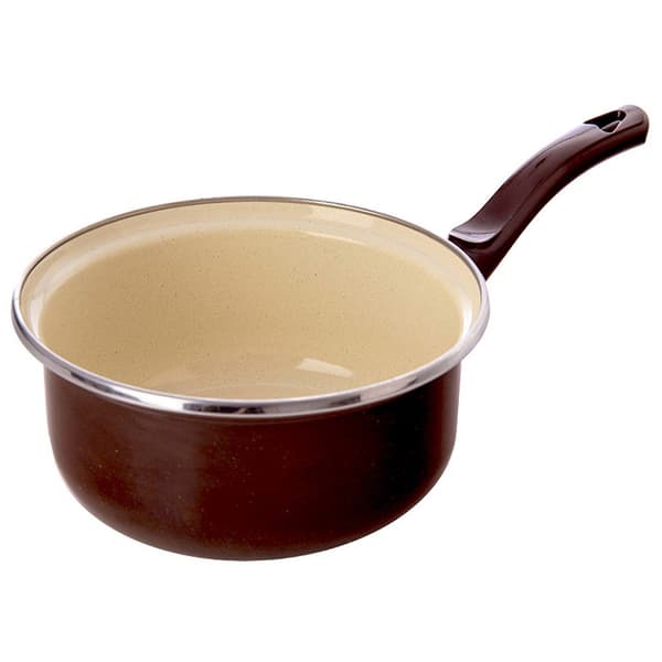 BRUN emaljerad kastrull 14 cm, 620 ml
