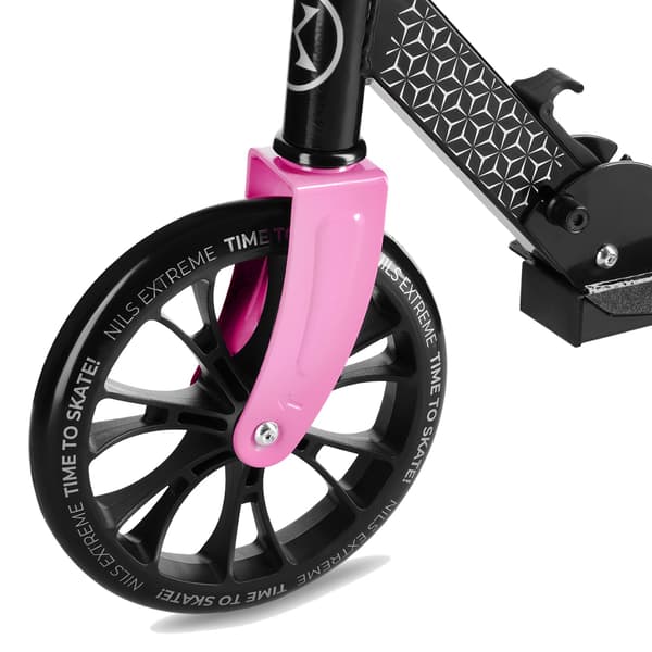 Pink scooter til børn – let, foldbart design