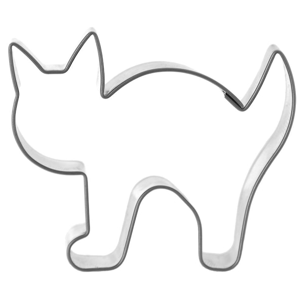 Kakform Katt - Rostfritt Stål, Diskmaskinsäker
