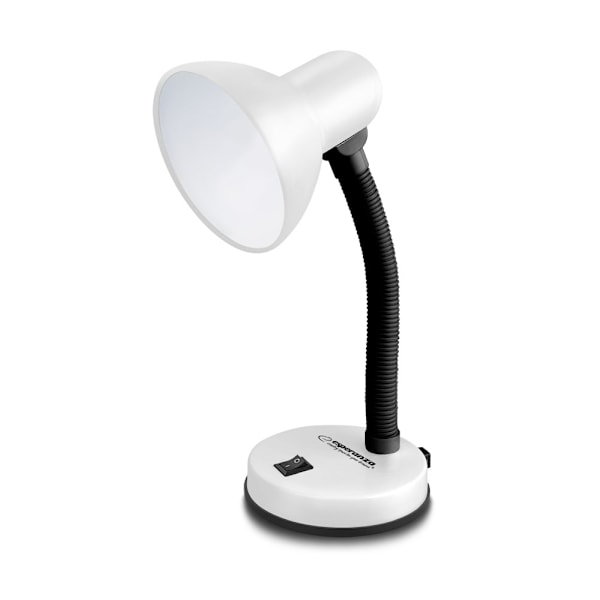 Esperanza Skrivebordslampe E27 Vega Hvid
