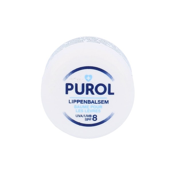 Purol - Lip Balm SPF8 - Unisex, 5 ml