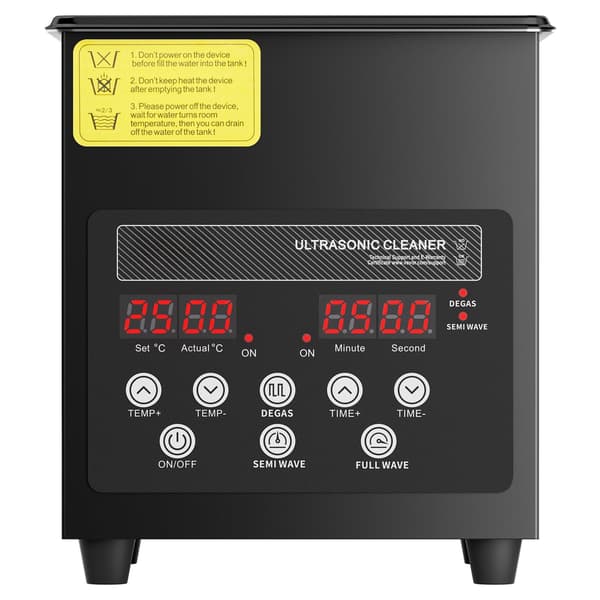 Ultraljudsrengöring 2L, 40kHz, Värmare, Timer