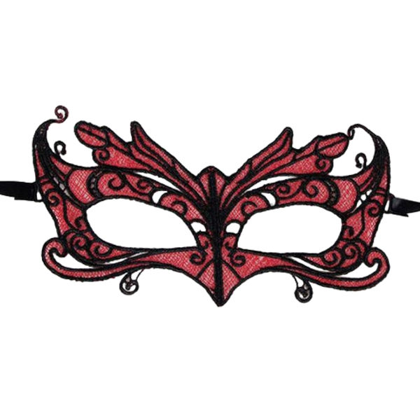 Queen Lingerie - Pitsinaamio punaisilla yksityiskohdilla